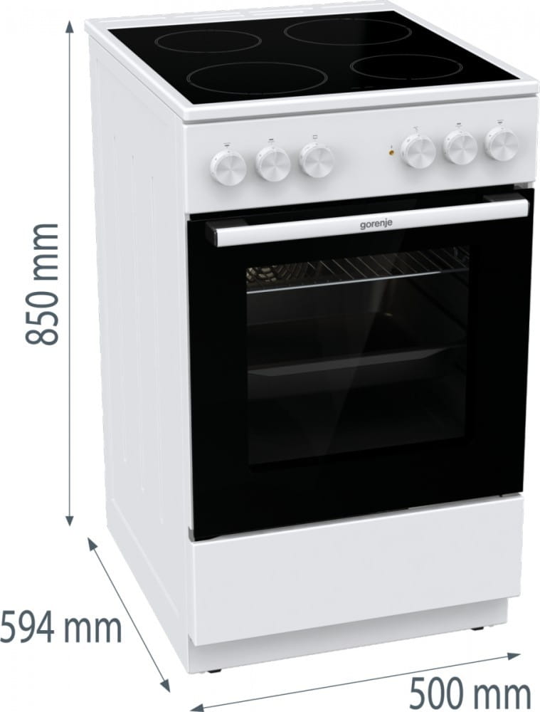 Gorenje Kuchnia ceramiczna GEC5A41WG