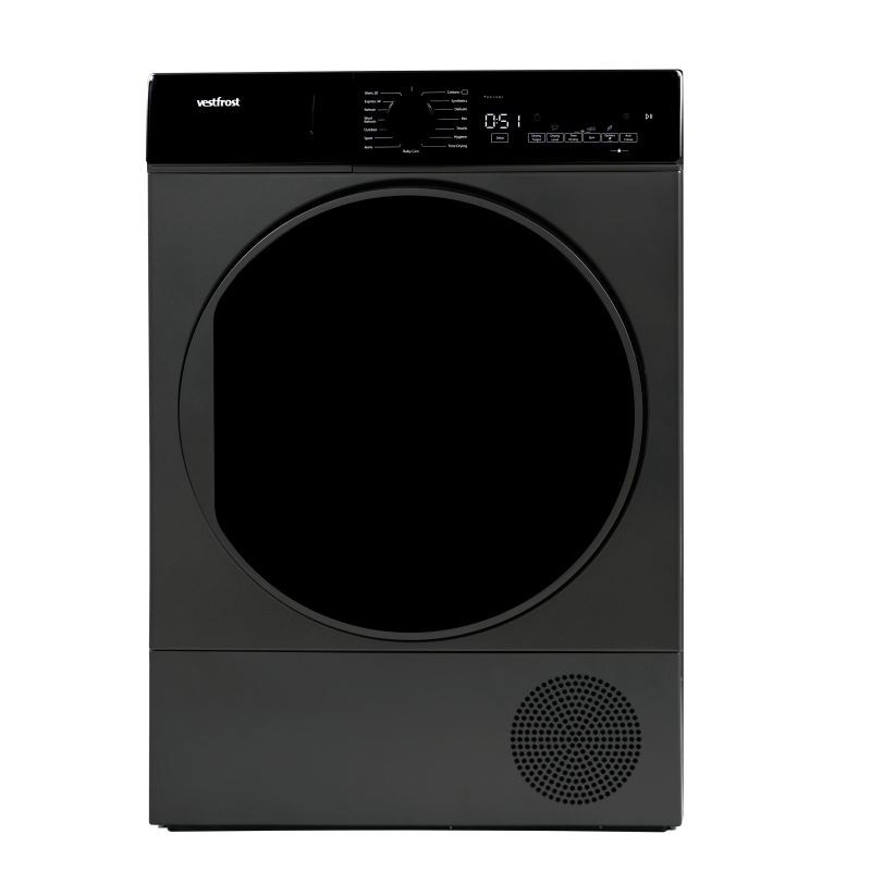 Suszarka do ubrań Vestfrost VT-FD42HN90EU Czarny Inox 9kg