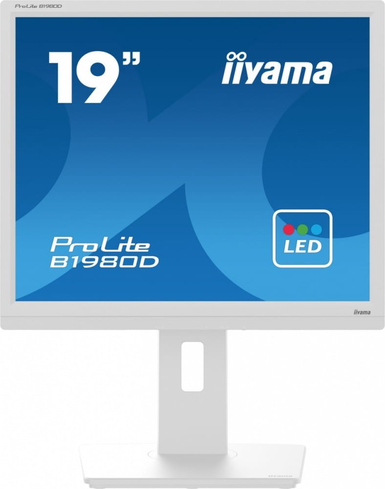 IIYAMA Monitor 19 cali B1980D-W5 DVI,VGA,PIVIOT,HAS/150mm,5:4