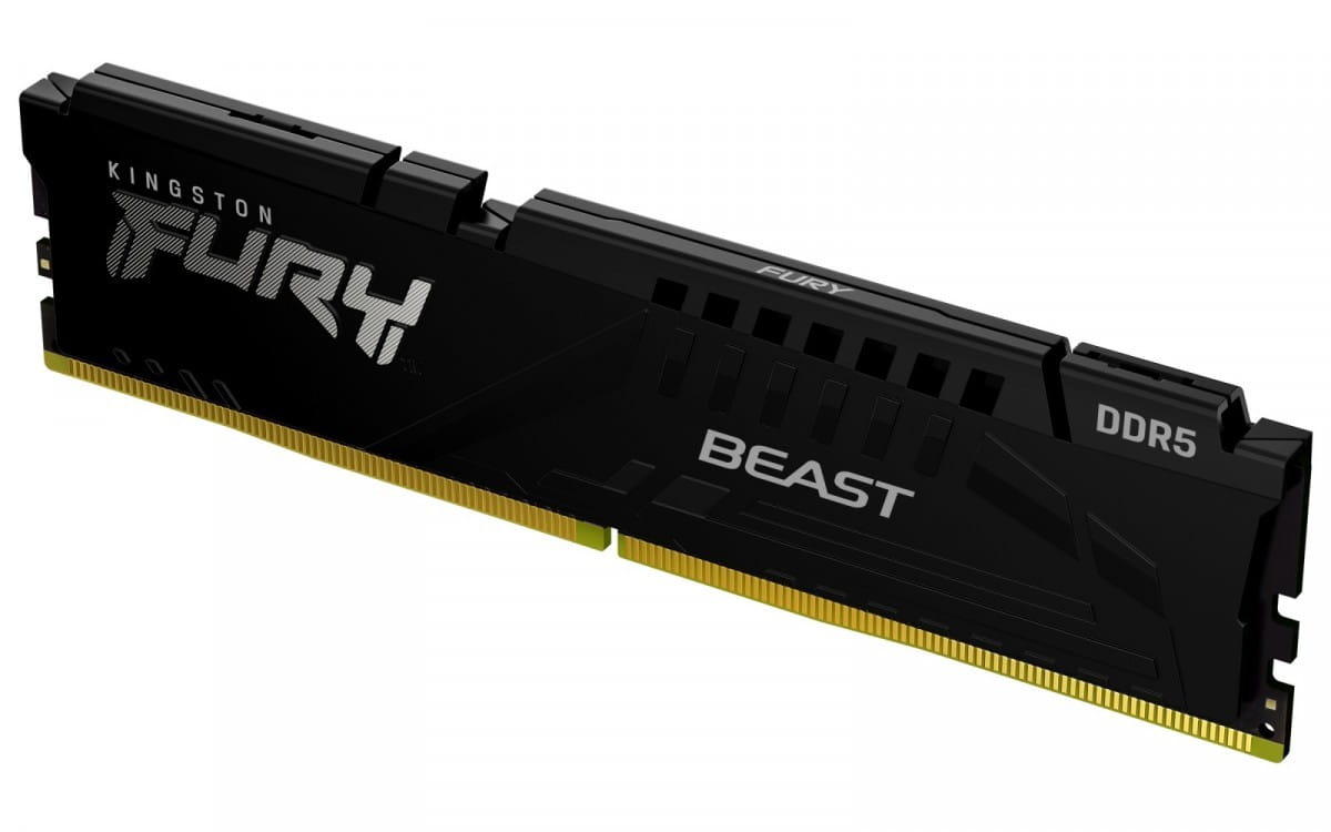 Kingston Pamięć DDR5 Fury Beast 16GB(1*16GB)/5200 CL40 czarna
