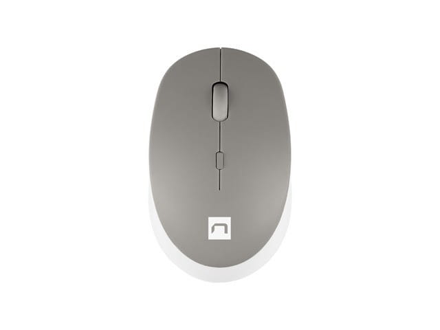 Natec Mysz bezprzewodowa Harrier 2 Bluetooth 5.1 biało-szara