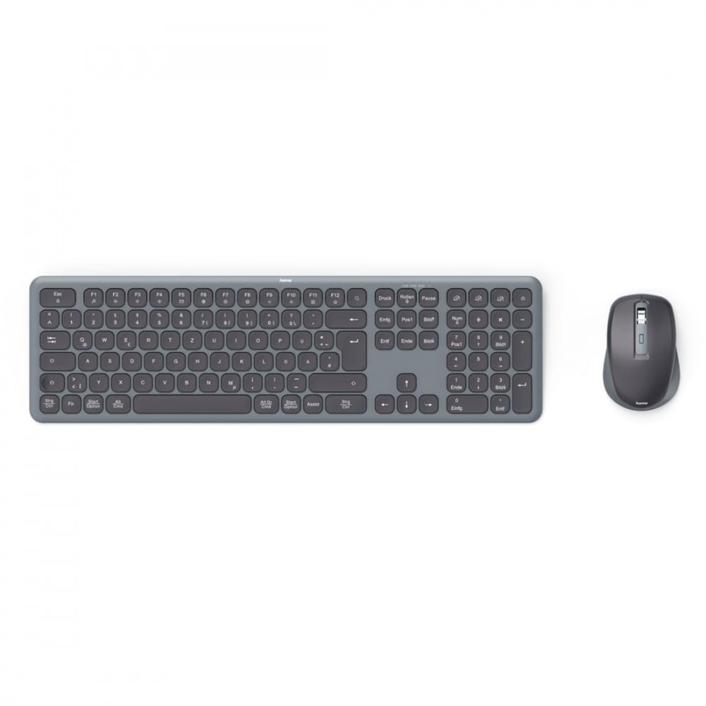Hama Zestaw klawiatura i mysz WKM-550 Czarno-szara