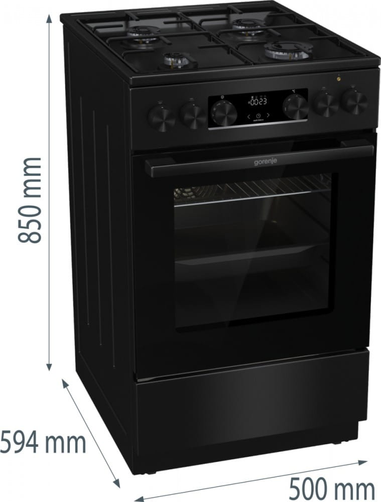 Gorenje Kuchnia gazowo-elektryczna GKS5C70BJ