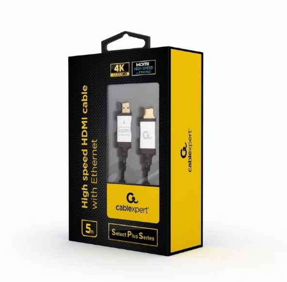 Gembird Kabel HDMI high speed z ethernet Select Plus 5m