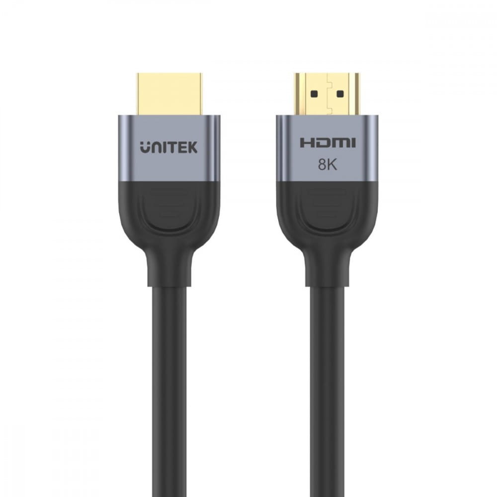 Unitek Kabel HDMI 2.1 8K 60Hz 1.5m; czarny; C11086GY01-1.5M