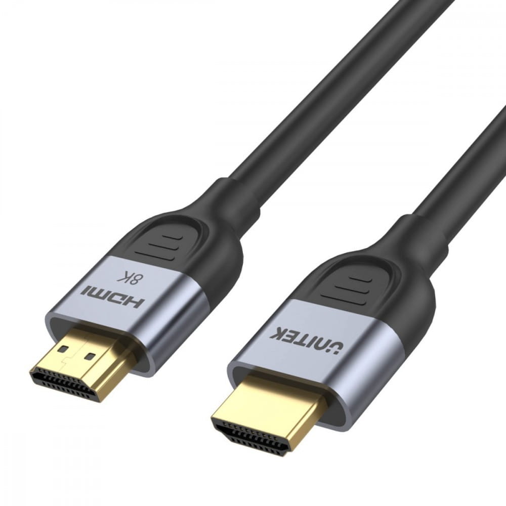 Unitek Kabel HDMI 2.1 8K 60Hz 2m; czarny; C11086GY01-2M