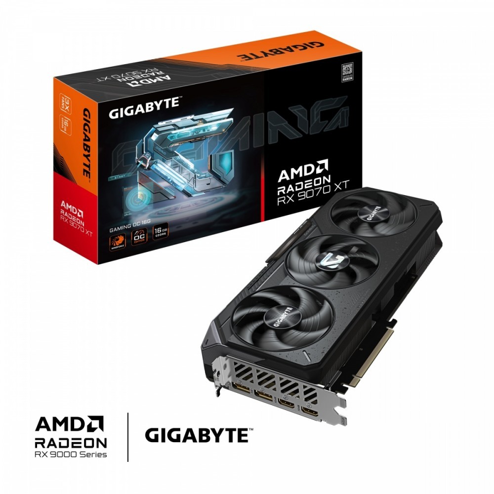 Gigabyte Karta graficzna Radeon RX 9070 XT GAMING OC 16GB  GDDR6 256bit 2DP/2HDMI