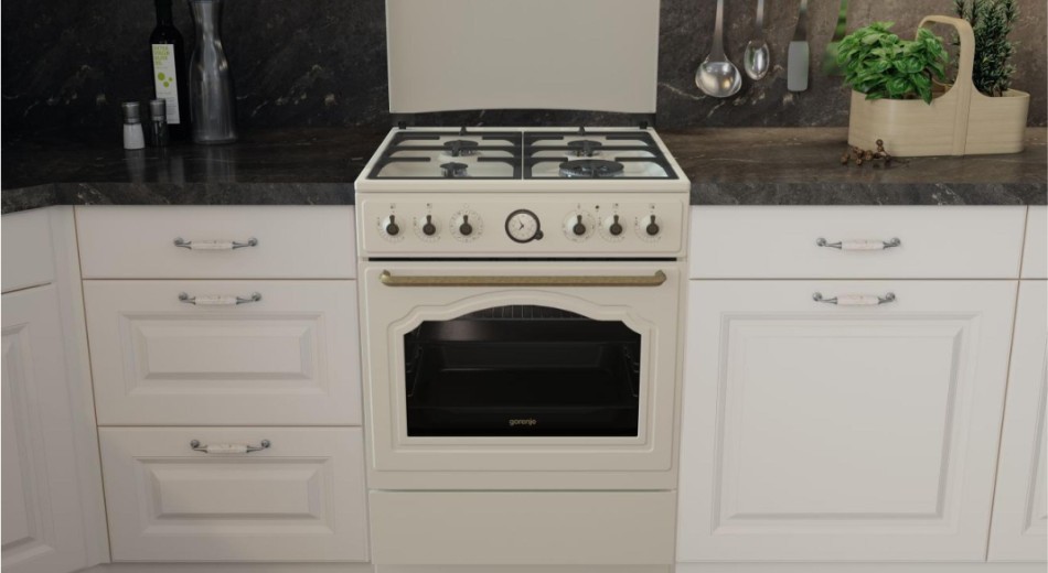 Gorenje Kuchnia gazowo-elektryczna GKS6C71CLI