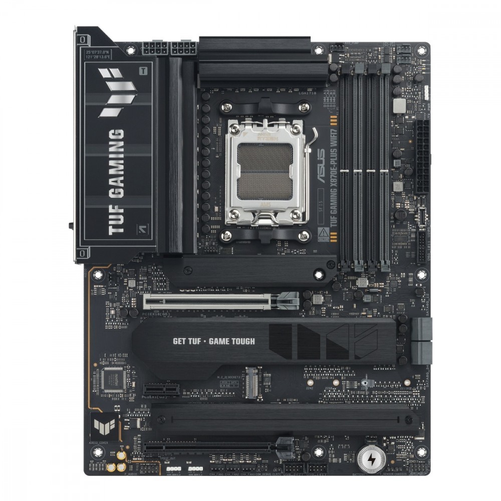 Asus Płyta główna TUF GAMING X870E-PLUS WIFI AM5 4DDR5 HDMI/USB-C