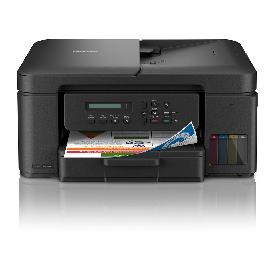 Brother Urządzenie wielofunkcyjne DCP-T730DW RTS   A4/USB/WiFi/ADF20/16ipm