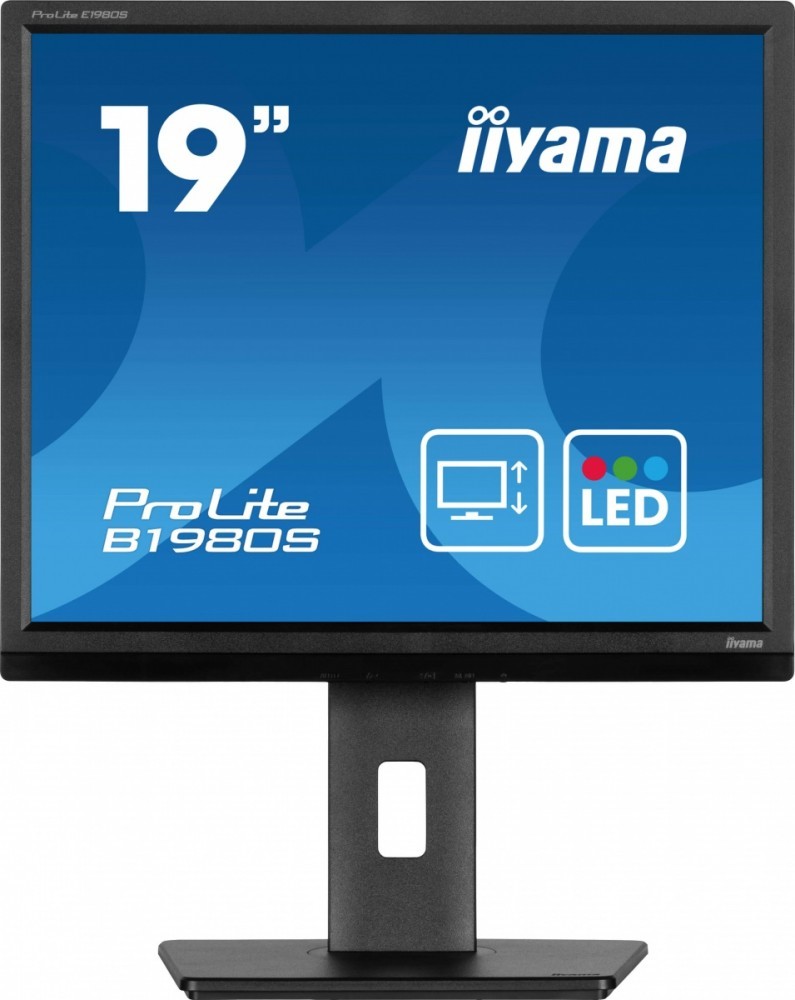 IIYAMA Monitor 19 cali B1980S-B1 HDMI,DP.PIVIOT,HAS/150mm