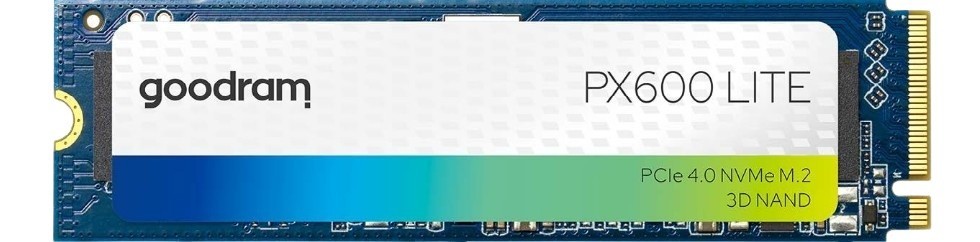 GOODRAM Dysk SSD PX600 Lite 1TB Gen4x4 NMVe 2280 3600/2700MB/s
