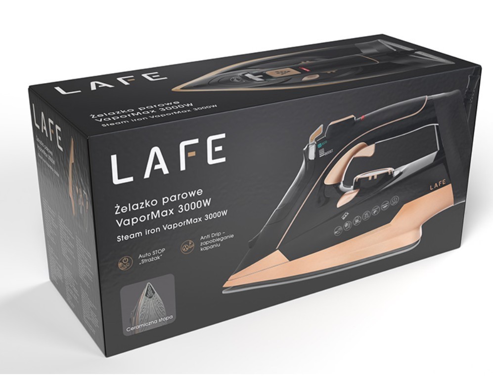 Lafe Żelazko parowe VaporMax 3000W