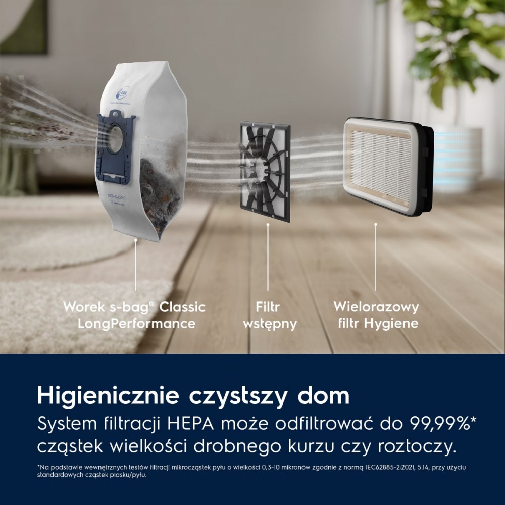 Electrolux Odkurzacz workowy linia 500 EB51C2GG