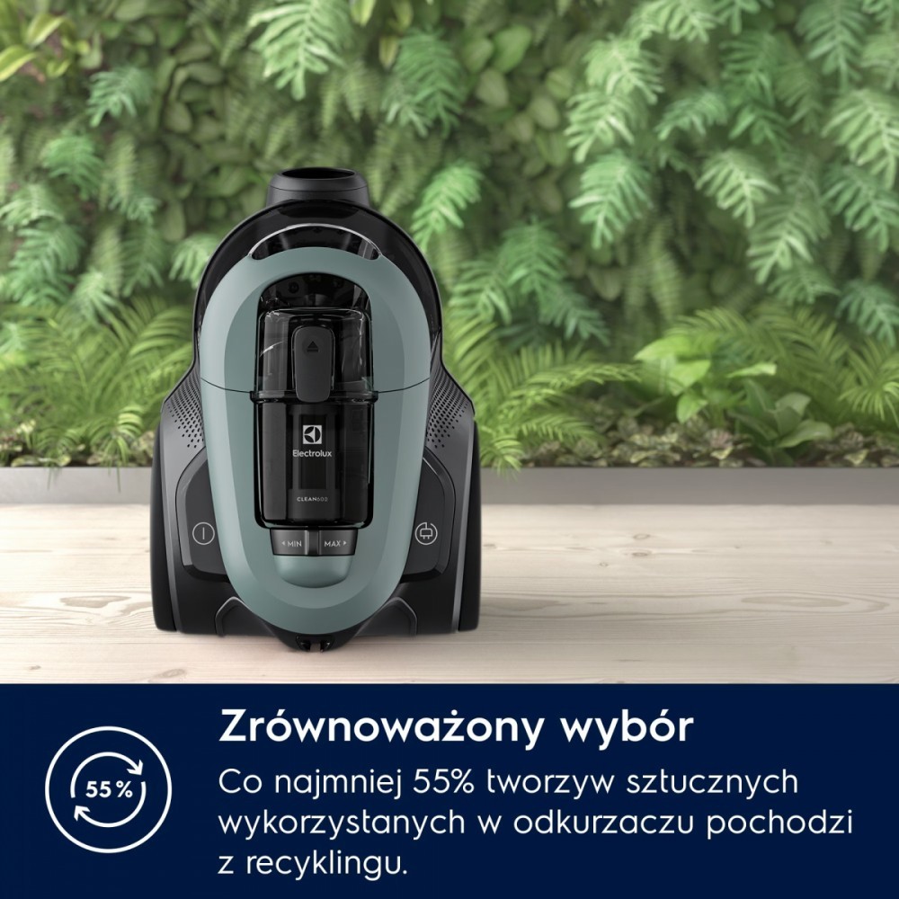Electrolux Odkurzacz bezworkowy linia 600 EL61C2OG