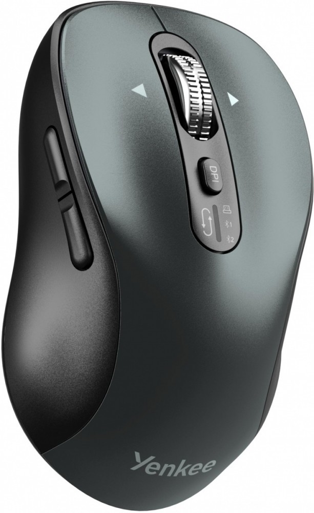 YENKEE Mysz bezprzewodowa Dual Bluetooth + USB 2,4GHz YMS 2010BK GYRO