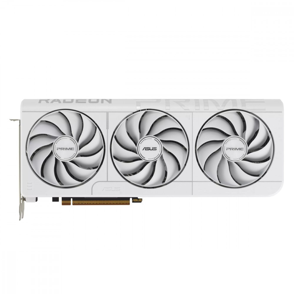 Asus Karta graficzna Radeon RX 9070 XT PRIME OC WHITE 16GB GDDR6 256bit 3DP/HDMI