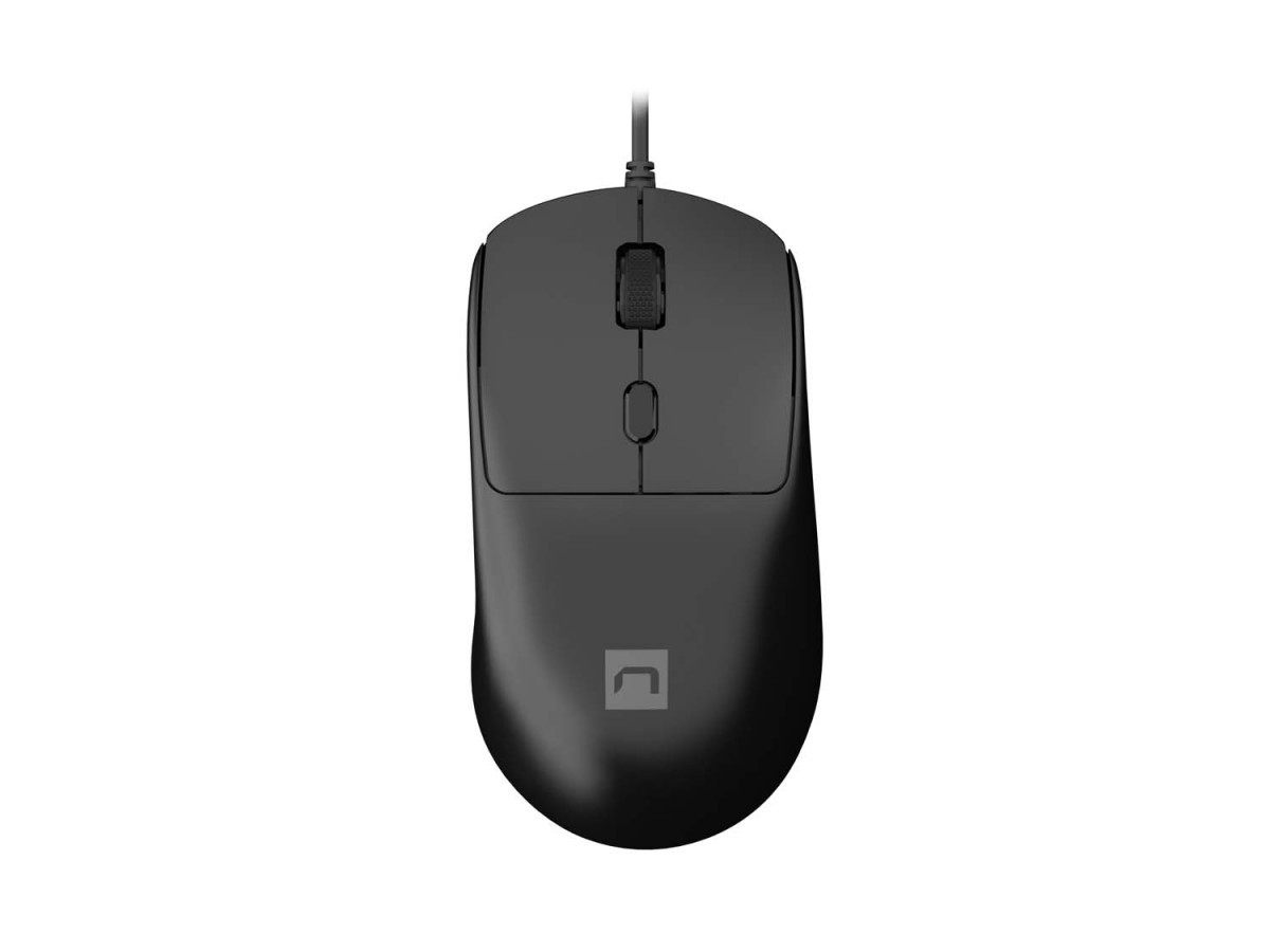 Natec Mysz Hawk 2 2400DPI laserowa czarna