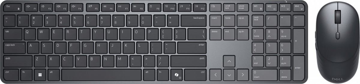 Dell Klawiatura i mysz zestaw KM726 US International