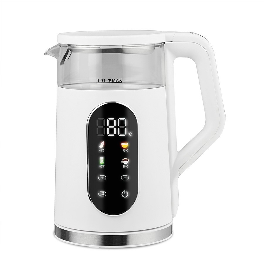 Feel-Maestro Czajnik elektryczny z regulacją temperatury 1,7l  2200W MR-023-WHITE