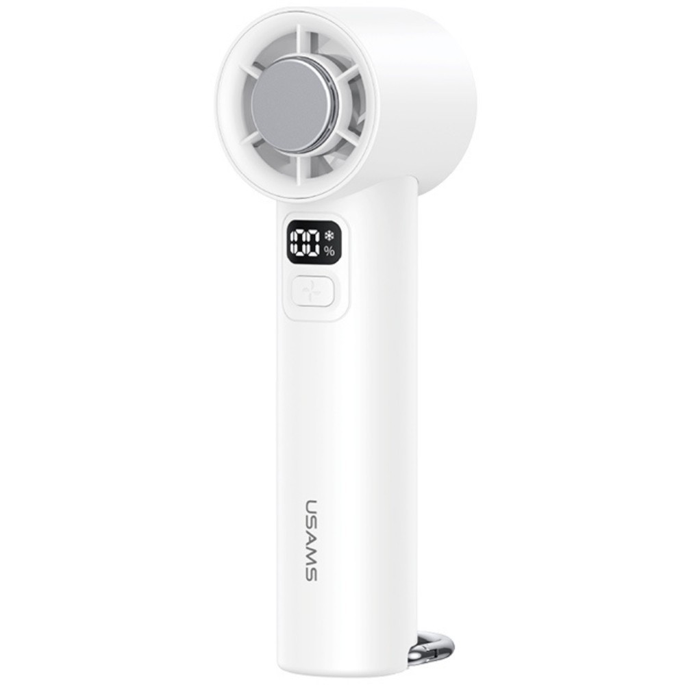 USAMS Wiatraczek ręczny Ice-Cooling 2000mAh biały