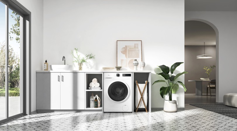 Midea Pralka slim 8 kg MF110W80/W-PL