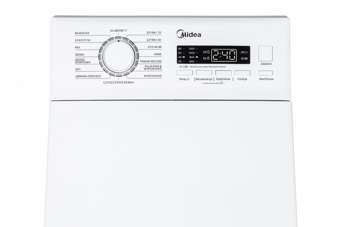 Midea Pralka ładowana od góry MFE60JT1211-PL