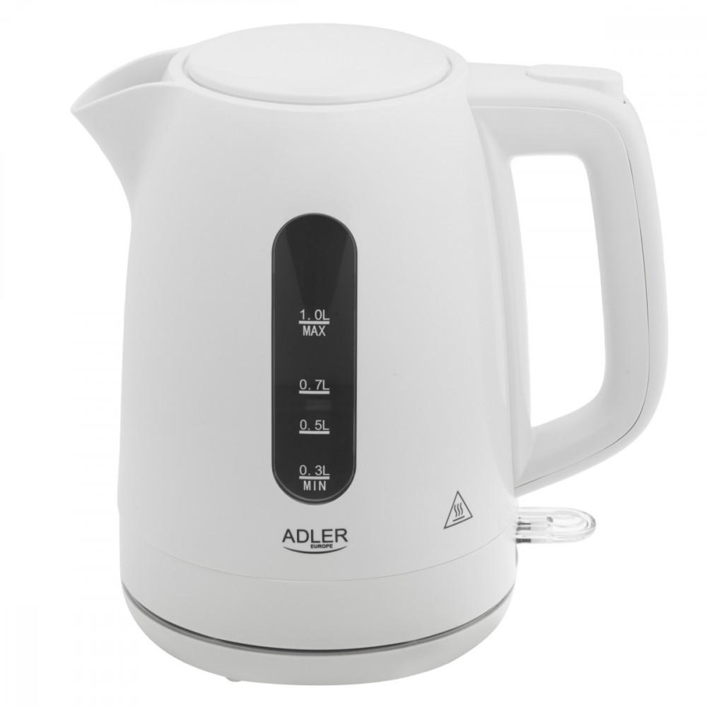 Adler Czajnik 1.0l biały AD 1380w