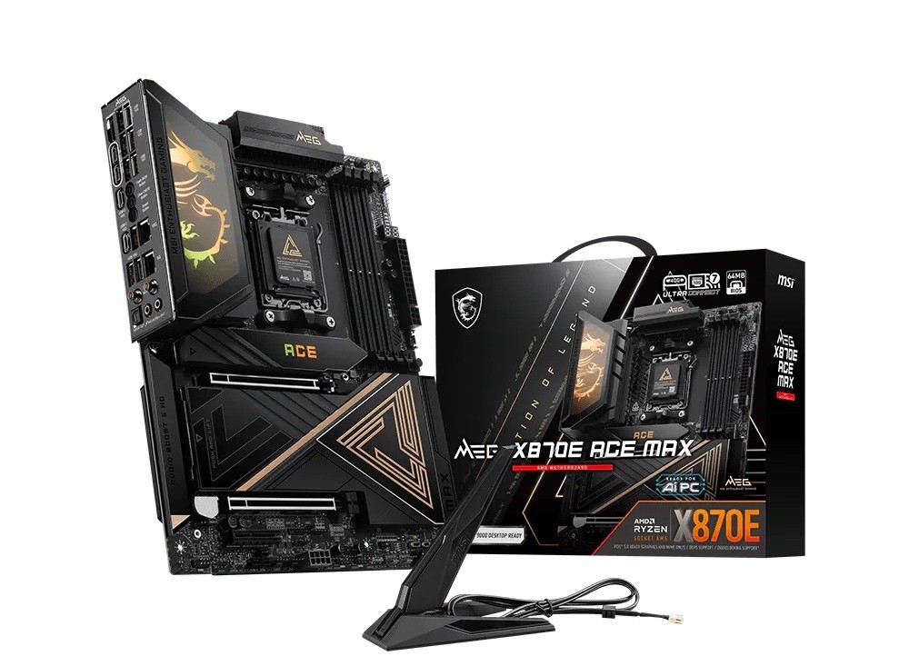 MSI Płyta główna MEG X870E ACE MAX AM5 4DDR5 ATX