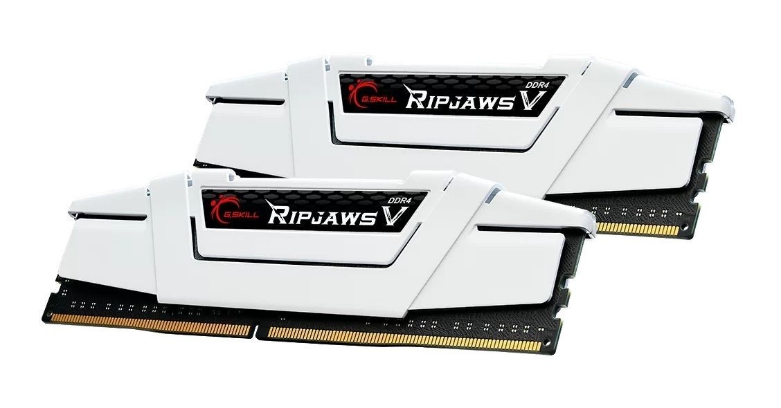 G.SKILL Pamięć PC - DDR4 32GB (2x16GB) RipjawsV 3600MHz CL16 XMP2 White